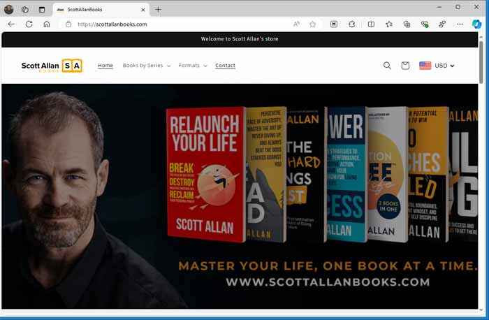 Scott Allan website